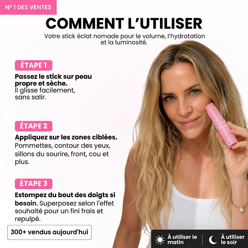 Comment utiliser le baume - trois etapes