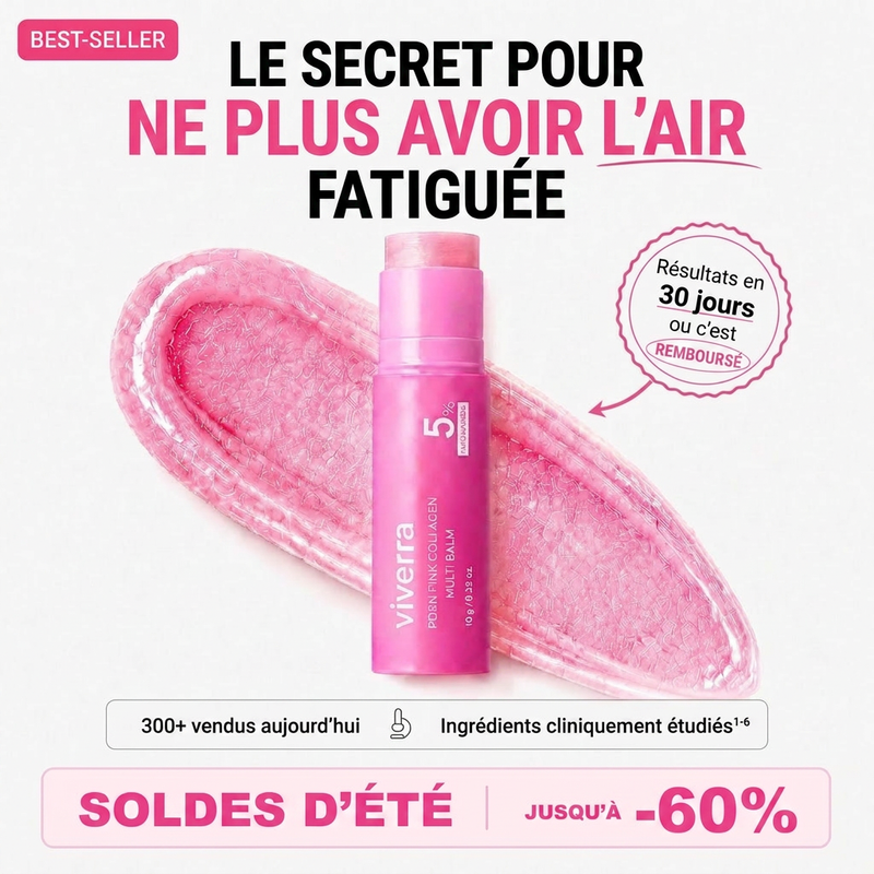 Baume Viverra Collagene Repulpant et Reparateur - le secret pour ne plus avoir l air fatiguee