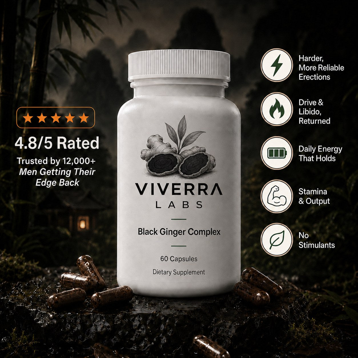 Viverra Labs Black Ginger Complex